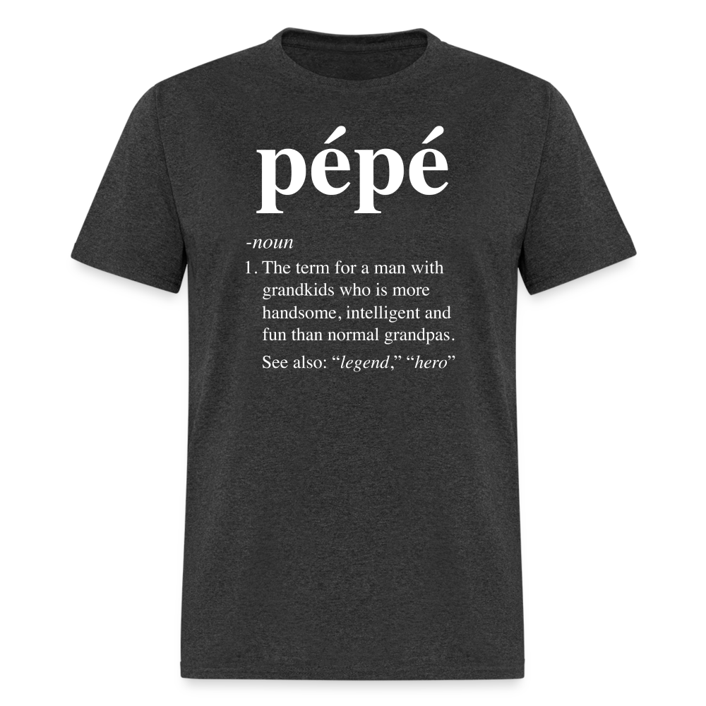 Pepe Definition Unisex Classic T-Shirt - heather black