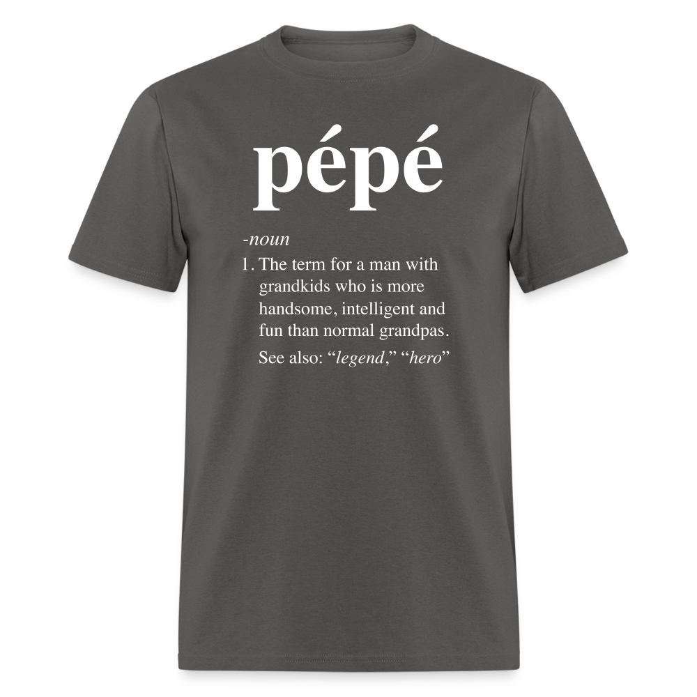 Pepe Definition Unisex Classic T-Shirt - charcoal