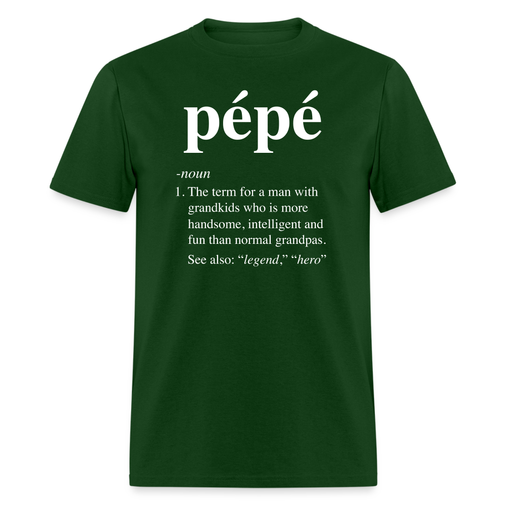 Pepe Definition Unisex Classic T-Shirt - forest green