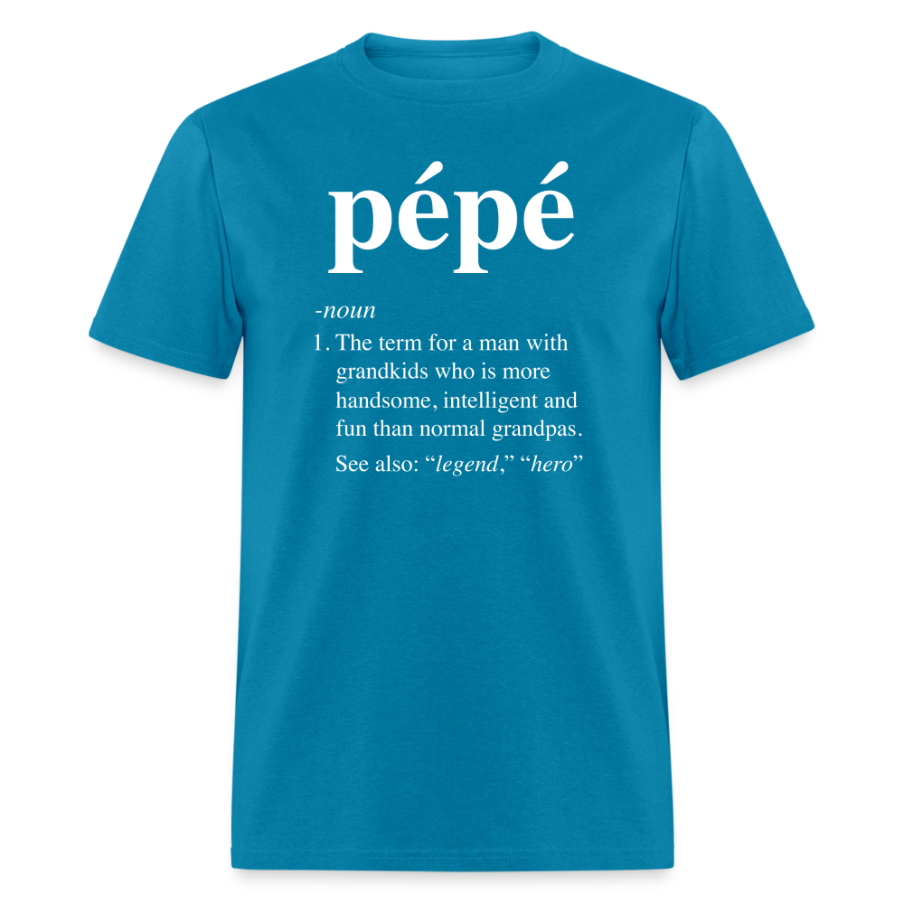 Pepe Definition Unisex Classic T-Shirt - turquoise