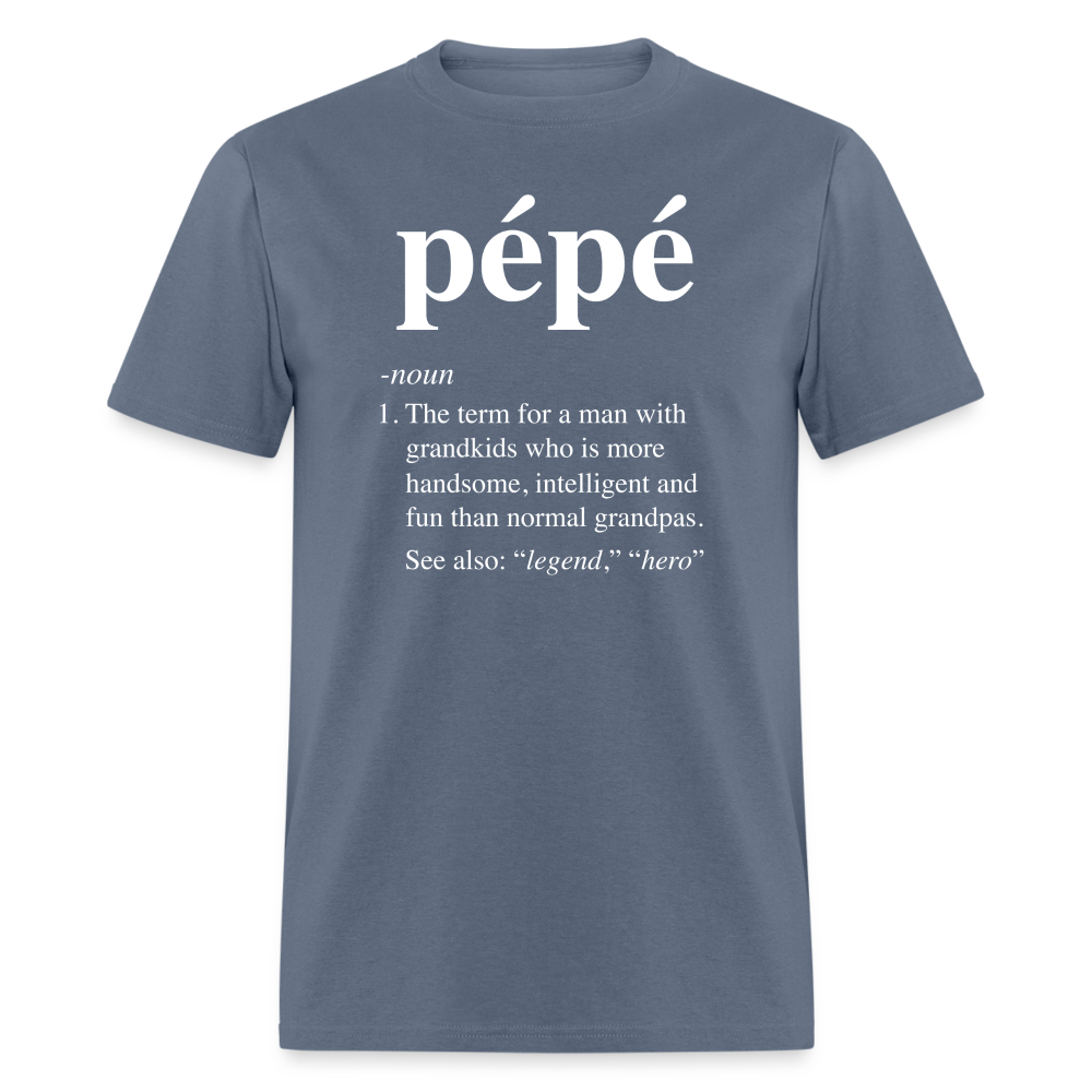 Pepe Definition Unisex Classic T-Shirt - denim