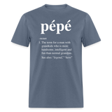 Pepe Definition Unisex Classic T-Shirt - denim
