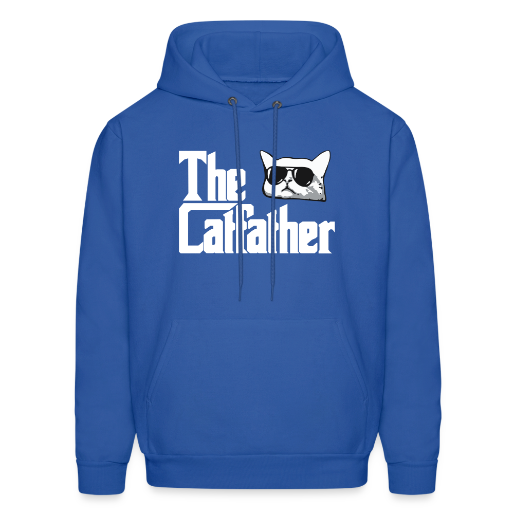 The Catfather Men's Hoodie - royal blue