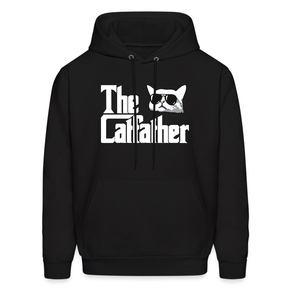 The Catfather Men's Hoodie - black