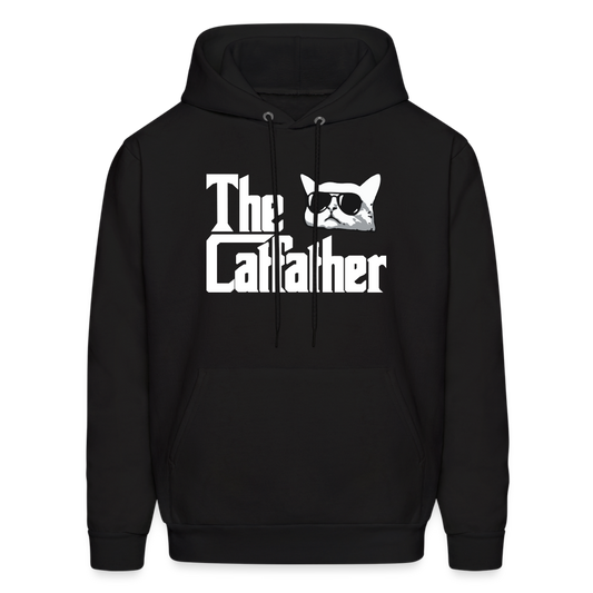 The Catfather Men's Hoodie - black