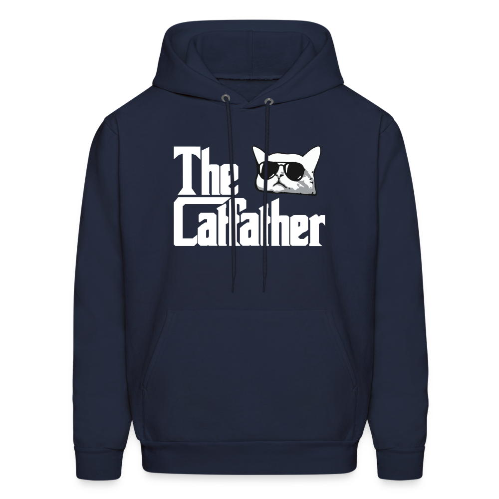 The Catfather Men's Hoodie - navy
