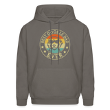 Best Doodle Dad Ever Men's Hoodie - asphalt gray