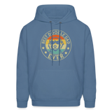 Best Doodle Dad Ever Men's Hoodie - denim blue