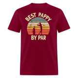 Pappy the Man the Myth the Legend Unisex Classic T-Shirt - burgundy