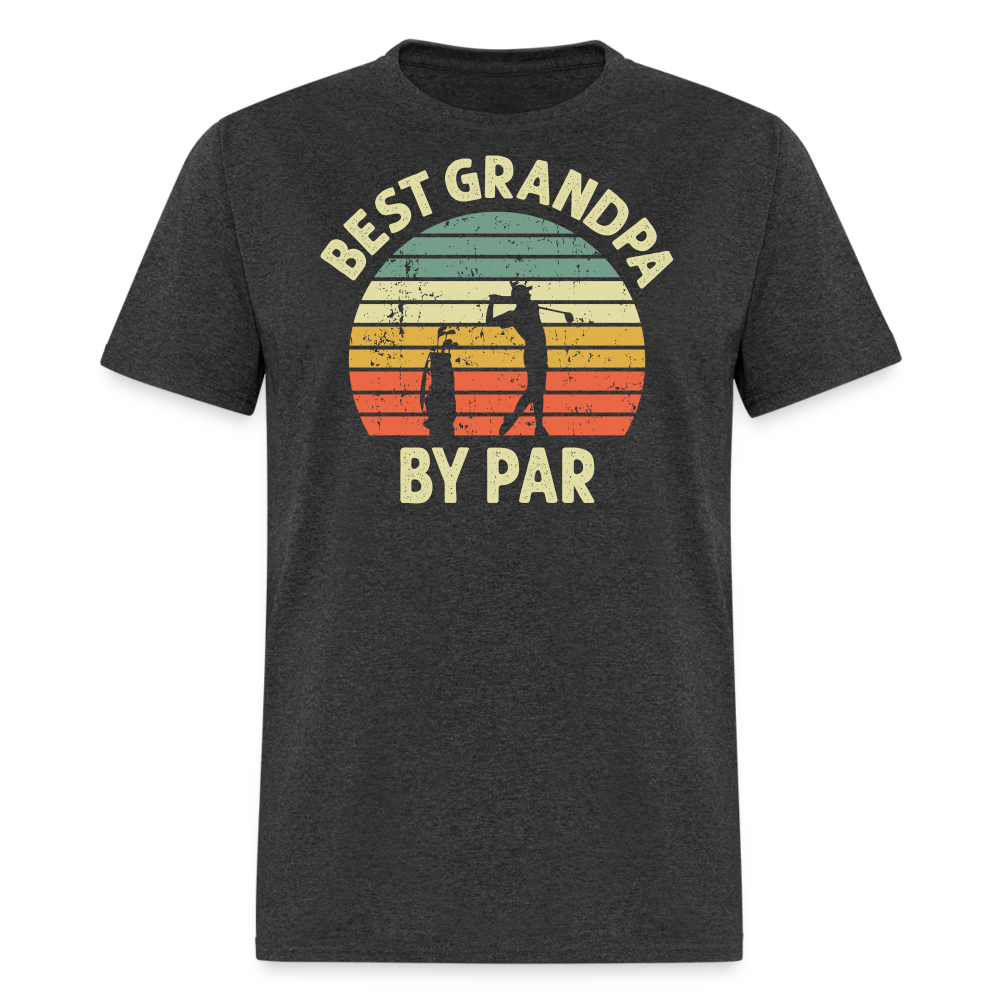 Best Grandpa By Par Unisex Classic T-Shirt - heather black