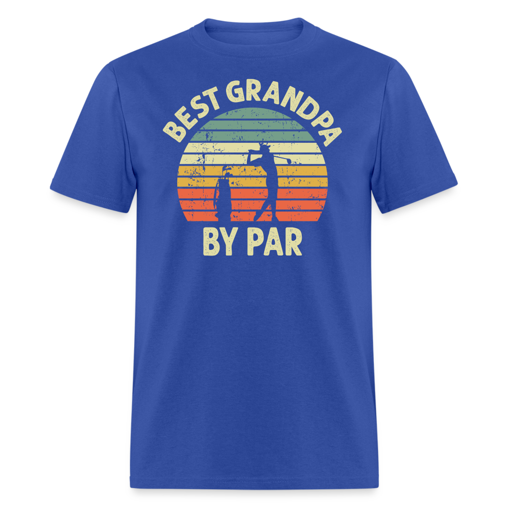 Best Grandpa By Par Unisex Classic T-Shirt - royal blue