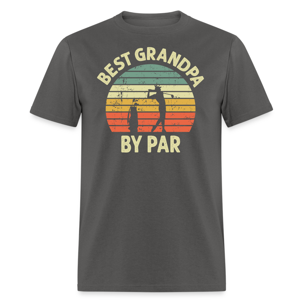 Best Grandpa By Par Unisex Classic T-Shirt - charcoal