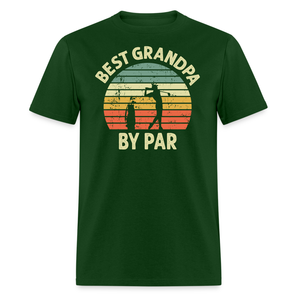 Best Grandpa By Par Unisex Classic T-Shirt - forest green