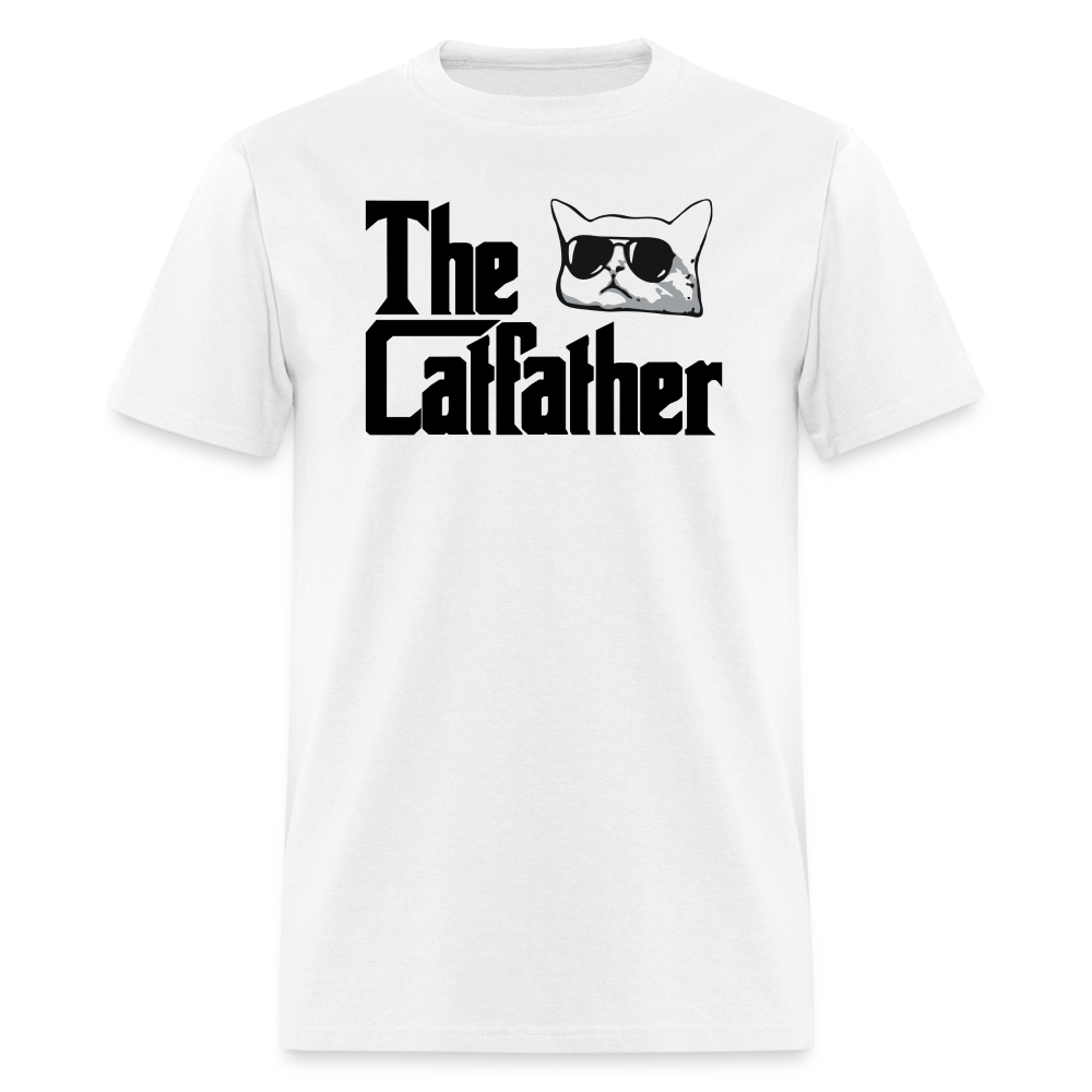 Catfather Unisex Classic T-Shirt - white