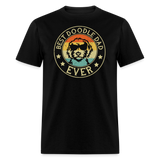 Best Doodle Dad Ever Unisex Classic T-Shirt - black