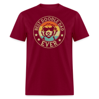 Best Doodle Dad Ever Unisex Classic T-Shirt - burgundy