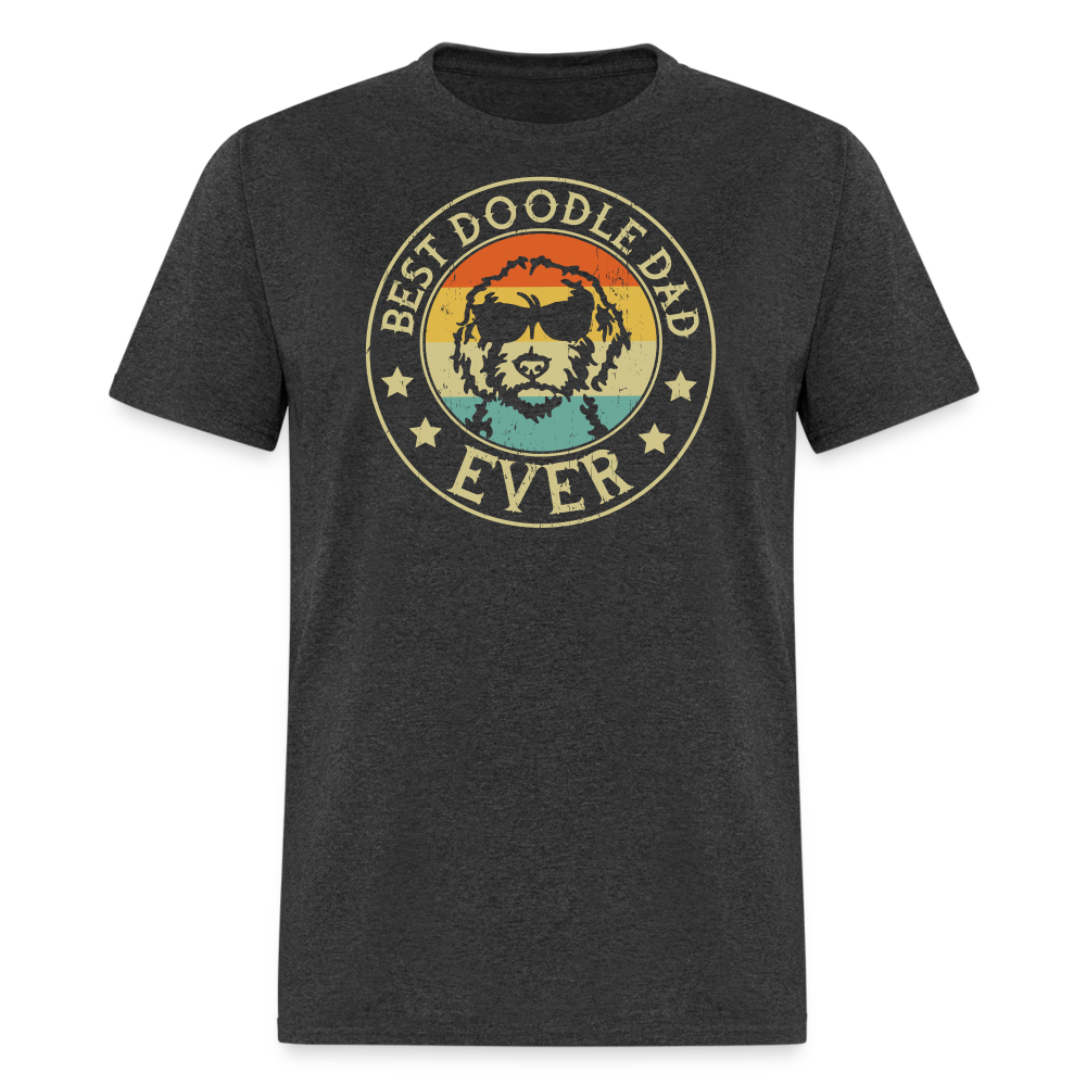 Best Doodle Dad Ever Unisex Classic T-Shirt - heather black