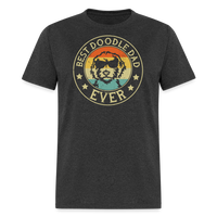 Best Doodle Dad Ever Unisex Classic T-Shirt - heather black