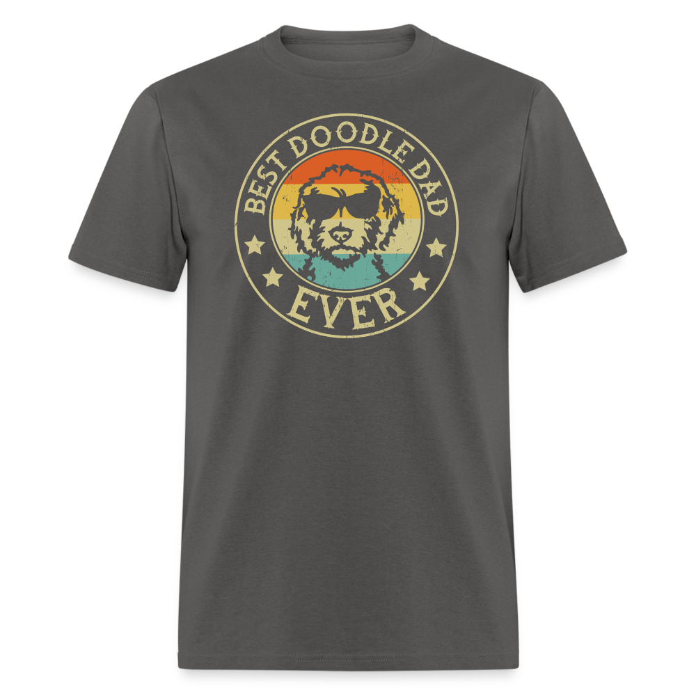 Best Doodle Dad Ever Unisex Classic T-Shirt - charcoal