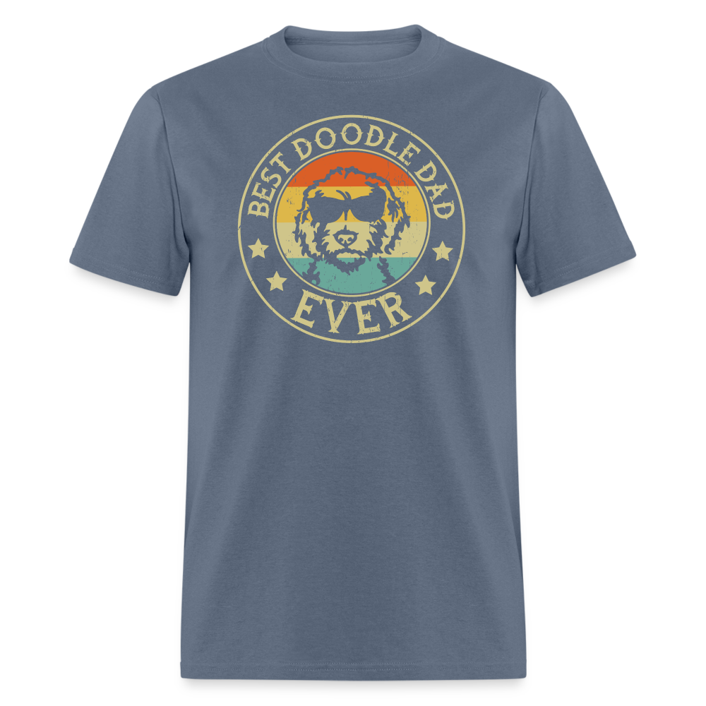 Best Doodle Dad Ever Unisex Classic T-Shirt - denim