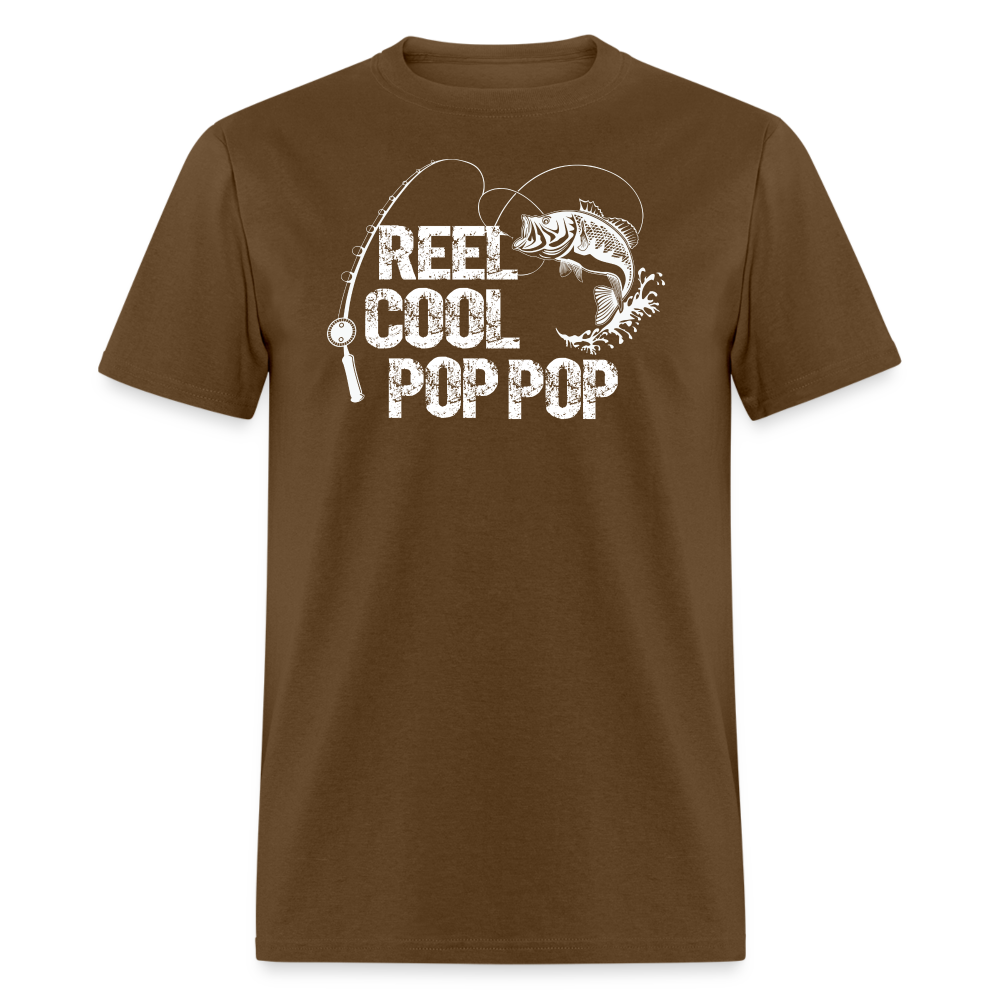 Reel Cool Pop Pop Unisex Classic T-Shirt - brown