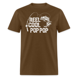 Reel Cool Pop Pop Unisex Classic T-Shirt - brown