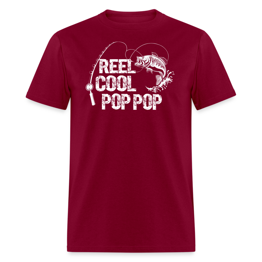 Reel Cool Pop Pop Unisex Classic T-Shirt - burgundy