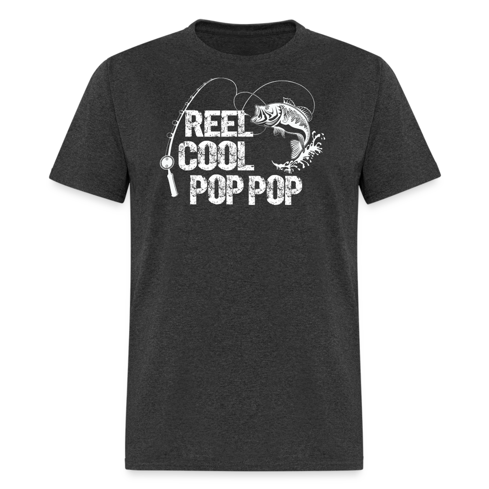 Reel Cool Pop Pop Unisex Classic T-Shirt - heather black