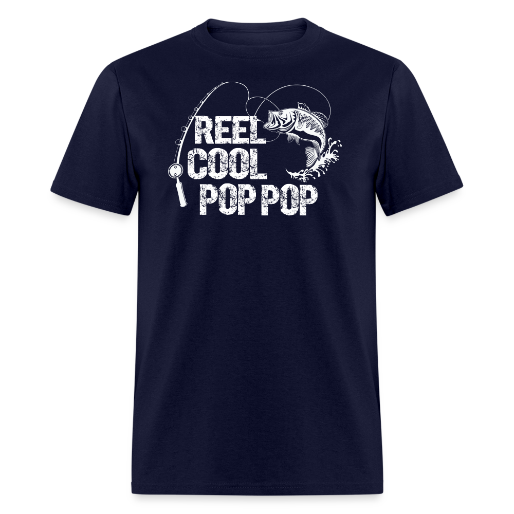 Reel Cool Pop Pop Unisex Classic T-Shirt - navy