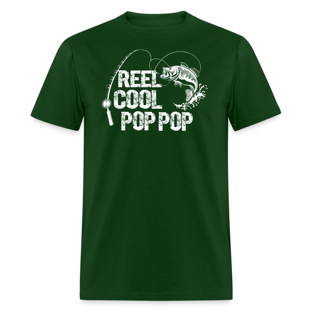 Reel Cool Pop Pop Unisex Classic T-Shirt - forest green