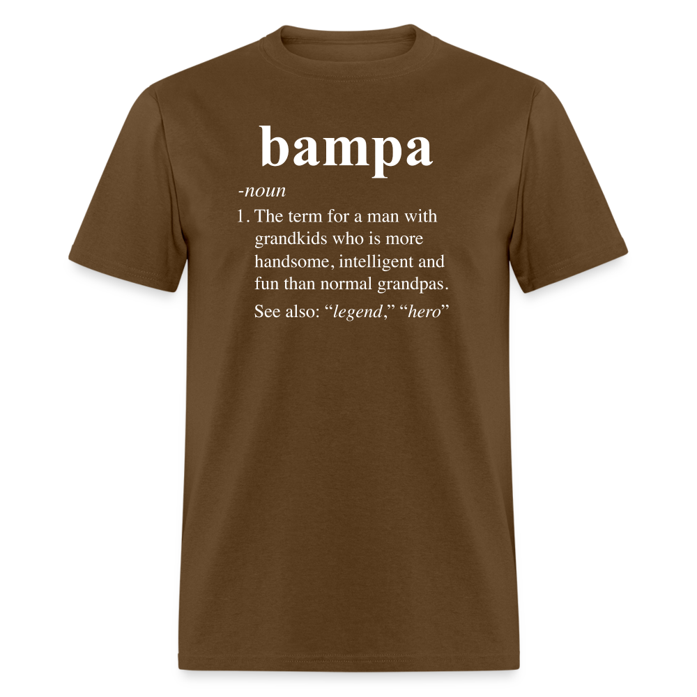Bampa Definition Unisex Classic T-Shirt - brown