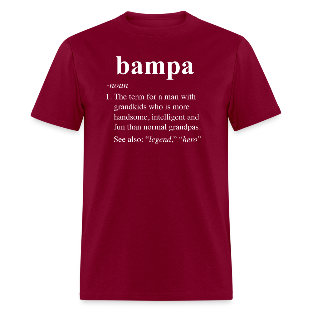 Bampa Definition Unisex Classic T-Shirt - burgundy