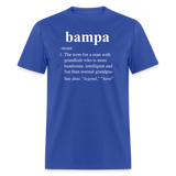 Bampa Definition Unisex Classic T-Shirt - royal blue