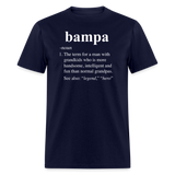 Bampa Definition Unisex Classic T-Shirt - navy
