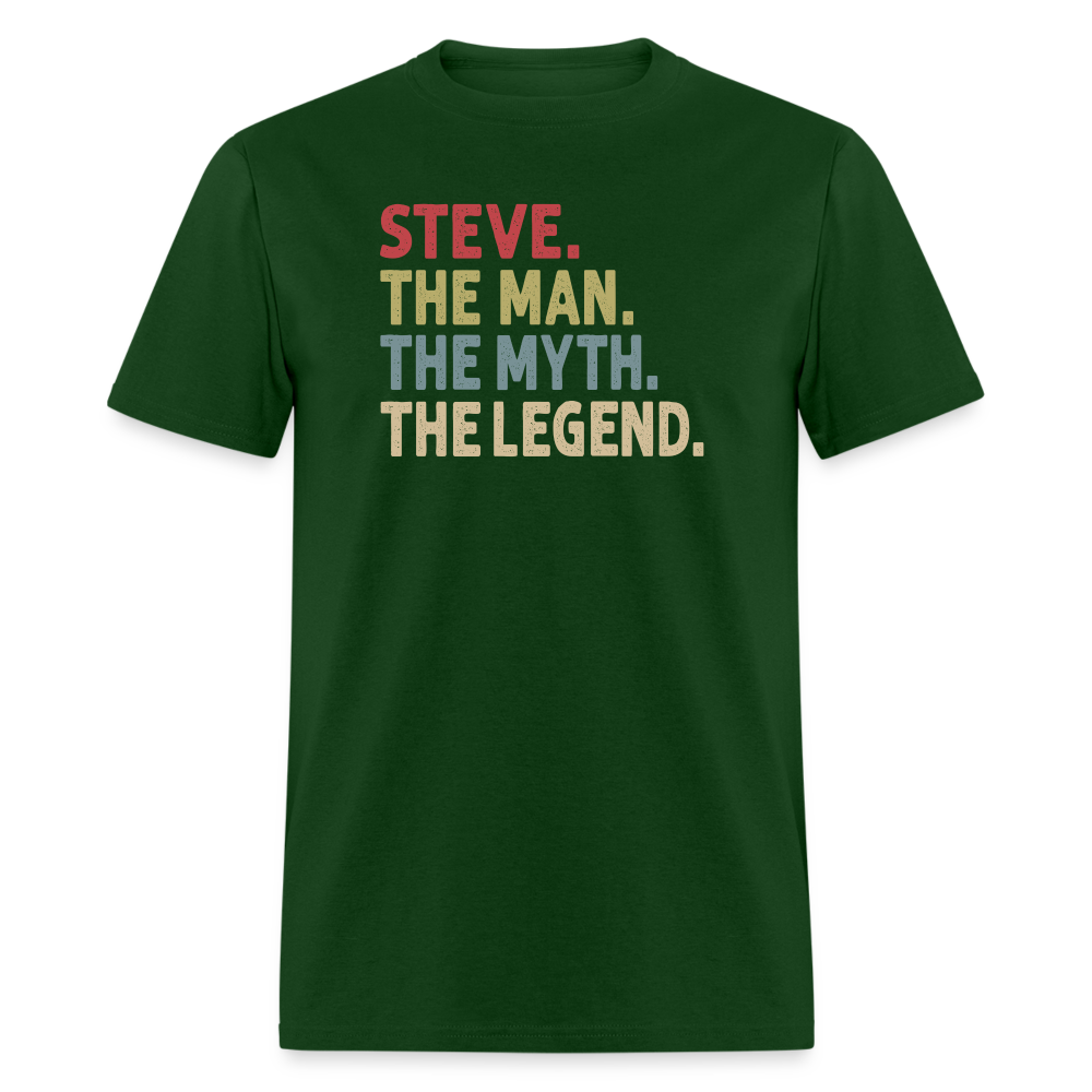 Steve the Man the Myth the Legend Unisex Classic T-Shirt - forest green