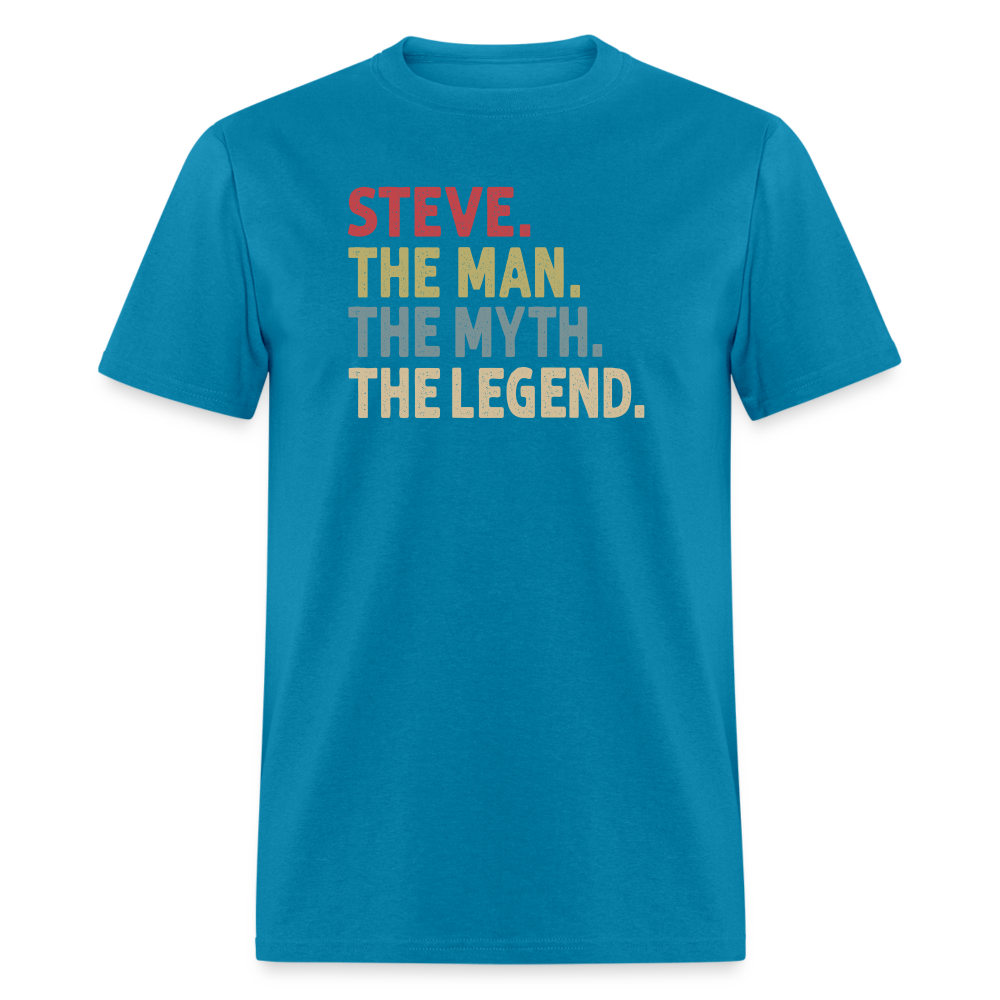 Steve the Man the Myth the Legend Unisex Classic T-Shirt - turquoise