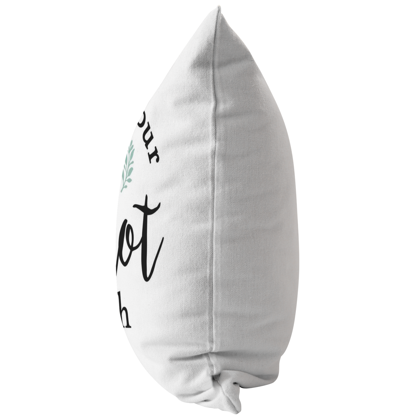 Welcome to Our Carrot Patch Pillow or Pillow Cover with Insert 16x16 18x18 20x20 26x26 |