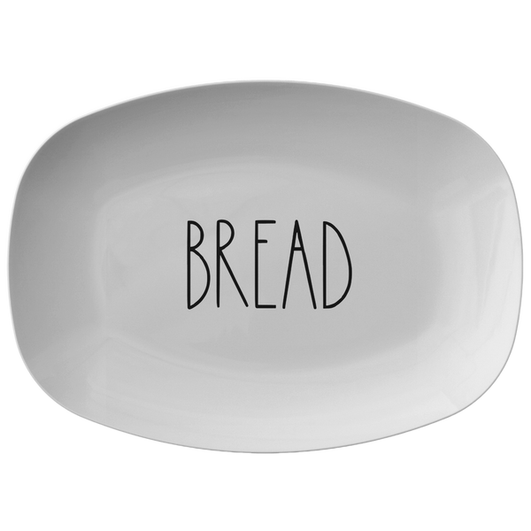 Bread Plate | Minimalist Kitchen Dinneware | Party Platter