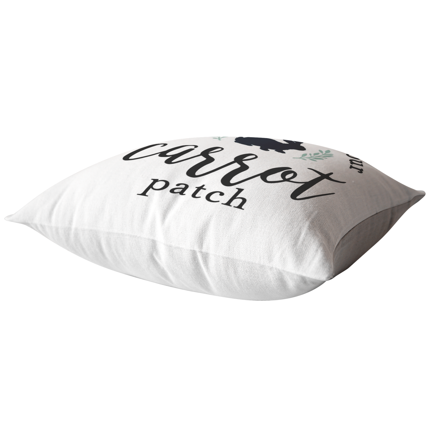 Welcome to Our Carrot Patch Pillow or Pillow Cover with Insert 16x16 18x18 20x20 26x26 |