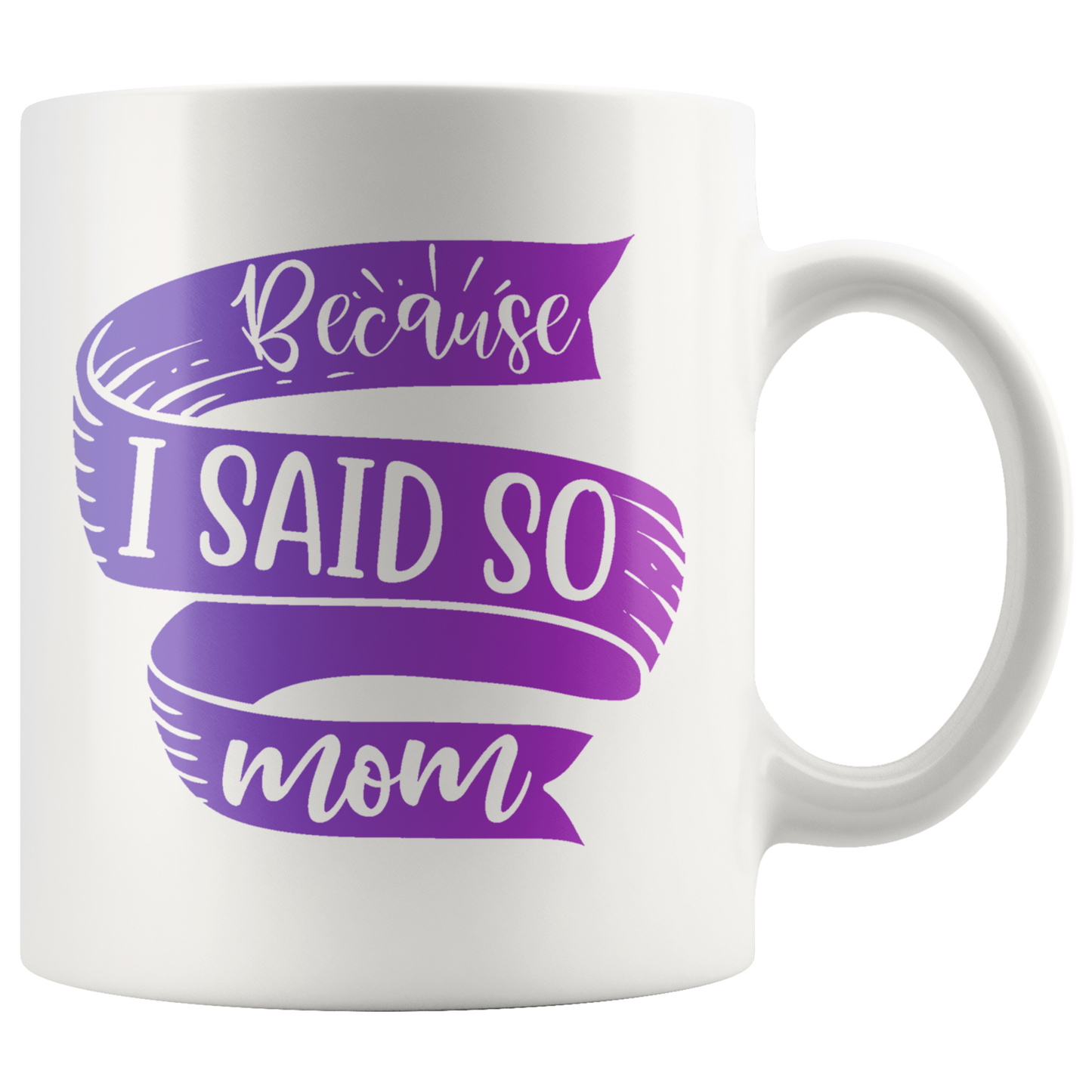 Because I Said So Mom Mug | Funny Mothers Day Gift for Women