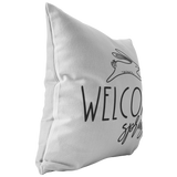 Welcome Spring Pillow or Pillow Cover |
