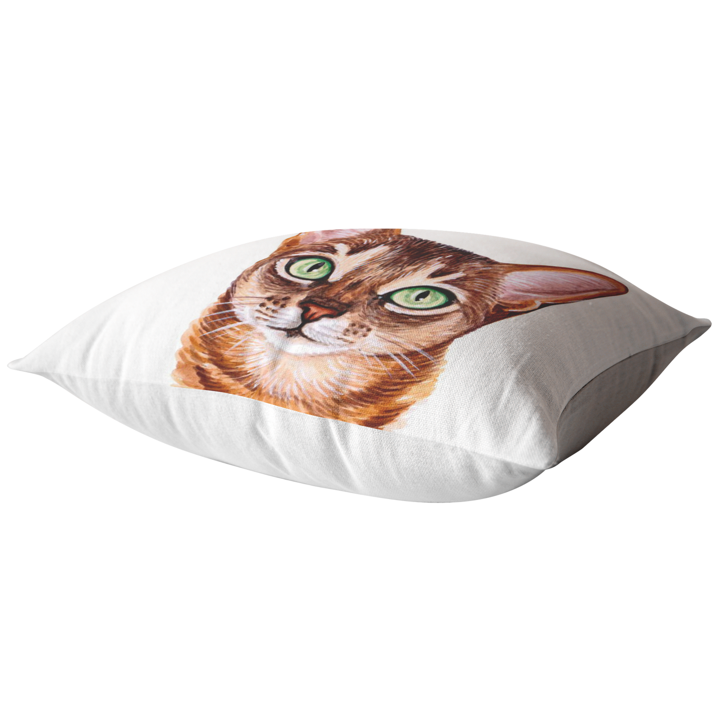 Abyssinian Cat Pillow or Zip Cover